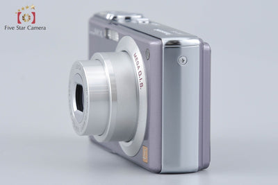 【中古】Panasonic パナソニック LUMIX DMC-FX9 モーブグレー コンパクトデジタルカメラ