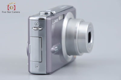 【中古】Panasonic パナソニック LUMIX DMC-FX9 モーブグレー コンパクトデジタルカメラ