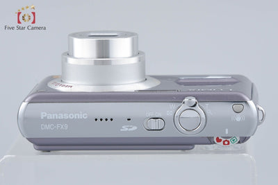 【中古】Panasonic パナソニック LUMIX DMC-FX9 モーブグレー コンパクトデジタルカメラ
