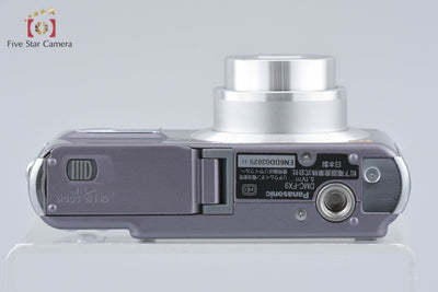 【中古】Panasonic パナソニック LUMIX DMC-FX9 モーブグレー コンパクトデジタルカメラ