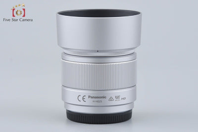 【中古】Panasonic パナソニック LUMIX G 25mm f/1.7 ASPH. H-H025 シルバー