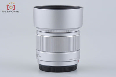 【中古】Panasonic パナソニック LUMIX G 25mm f/1.7 ASPH. H-H025 シルバー