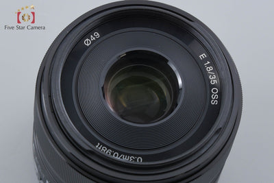 【中古】SONY ソニー E 35mm f/1.8 OSS SEL35F18