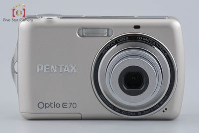 [Used] PENTAX Optio E70 Compact Digital Camera