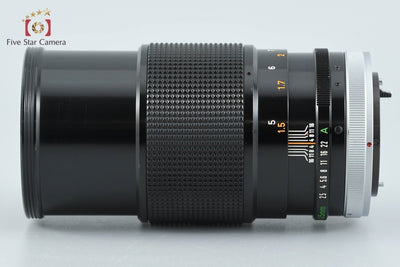 【中古】Canon キヤノン FD 135mm f/2.5 S.C.