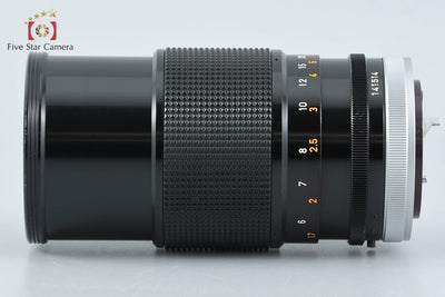【中古】Canon キヤノン FD 135mm f/2.5 S.C.