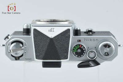 【中古】Nikon ニコン F アイレベル 後期 シルバー フィルム一眼レフカメラ