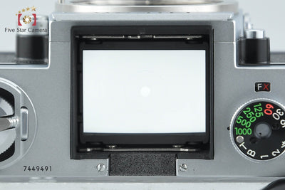 【中古】Nikon ニコン F アイレベル 後期 シルバー フィルム一眼レフカメラ