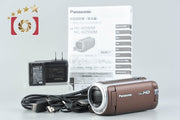 【中古】Panasonic パナソニック HC-WZ590M ブラウン ビデオカメラ