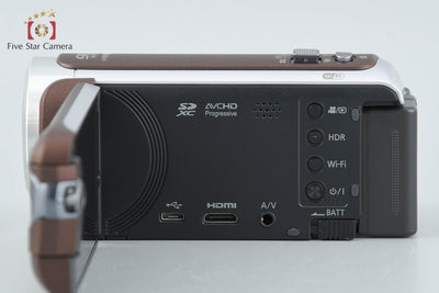 【中古】Panasonic パナソニック HC-WZ590M ブラウン ビデオカメラ