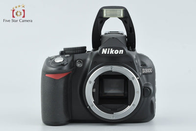 【中古】Nikon ニコン D3100 200mm ダブルズームキット ブラック