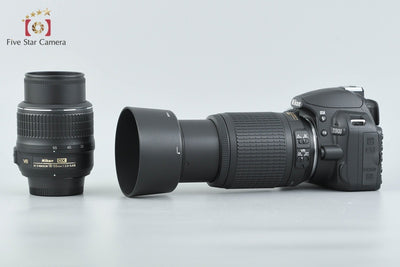 【中古】Nikon ニコン D3100 200mm ダブルズームキット ブラック