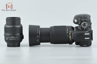 【中古】Nikon ニコン D3100 200mm ダブルズームキット ブラック