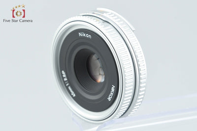 [Used] Nikon Nikkor Ai-S 45mm f/2.8 P Silver