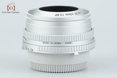 [Used] Nikon Nikkor Ai-S 45mm f/2.8 P Silver