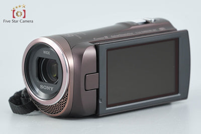 【中古】SONY ソニー HANDYCAM HDR-CX480 ボルドーブラウン デジタルビデオカメラ 多言語対応