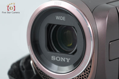 【中古】SONY ソニー HANDYCAM HDR-CX480 ボルドーブラウン デジタルビデオカメラ 多言語対応
