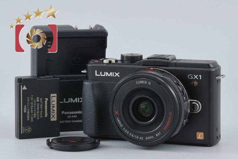 【中古】Panasonic パナソニック LUMIX DMC-GX1 14-42mm レンズキット ブラック