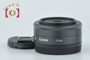 [Used] Canon EF-M 22mm f/2 STM Black