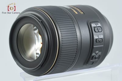 [Used] Nikon AF-S MICRO NIKKOR 105mm f/2.8 G ED VR with original box