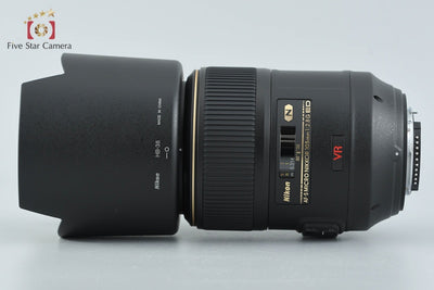 [Used] Nikon AF-S MICRO NIKKOR 105mm f/2.8 G ED VR with original box