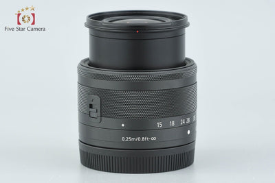 Used: Canon EF-M 15-45mm f/3.5-6.3 IS STM Black