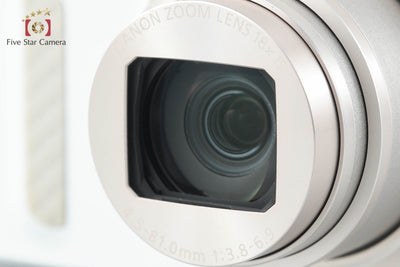 [Used] Canon PowerShot SX610 HS White Compact Digital Camera