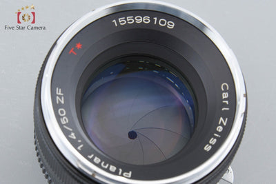 [Used] Carl Zeiss Planar 50mm f/1.4 ZF T* for Nikon