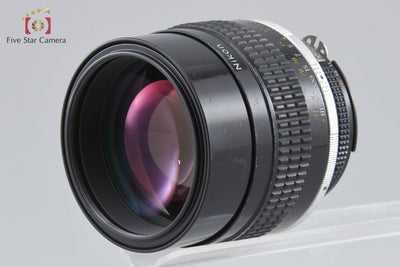 [Used] Nikon Nikkor Ai-S 105mm f/1.8