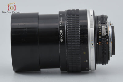 [Used] Nikon Nikkor Ai-S 105mm f/1.8