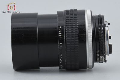 [Used] Nikon Nikkor Ai-S 105mm f/1.8