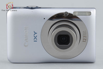 [Used] Canon IXY 200F Silver Compact Digital Camera with Original Box