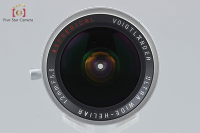 [Used] Voigtlander ULTRA WIDE-HELIAR 12mm f/5.6 Aspherical Silver L39 Leica Screw Mount