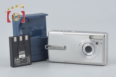 [Used] Canon IXY Digital L Platinum Silver Compact Digital Camera