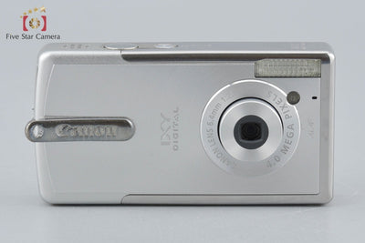 [Used] Canon IXY Digital L Platinum Silver Compact Digital Camera