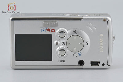 [Used] Canon IXY Digital L Platinum Silver Compact Digital Camera