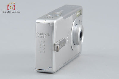 [Used] Canon IXY Digital L Platinum Silver Compact Digital Camera