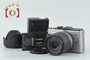 [Used] Panasonic LUMIX DMC-GX1 Blade Silver + G VARIO 14-42mm f/3.5-5.6 ASPH. MEGA O.I.S. H-FS014042 Low Shutter Count