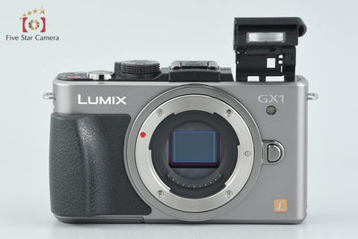 [Used] Panasonic LUMIX DMC-GX1 Blade Silver + G VARIO 14-42mm f/3.5-5.6 ASPH. MEGA O.I.S. H-FS014042 Low Shutter Count