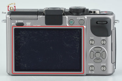 [Used] Panasonic LUMIX DMC-GX1 Blade Silver + G VARIO 14-42mm f/3.5-5.6 ASPH. MEGA O.I.S. H-FS014042 Low Shutter Count