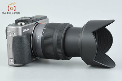 [Used] Panasonic LUMIX DMC-GX1 Blade Silver + G VARIO 14-42mm f/3.5-5.6 ASPH. MEGA O.I.S. H-FS014042 Low Shutter Count