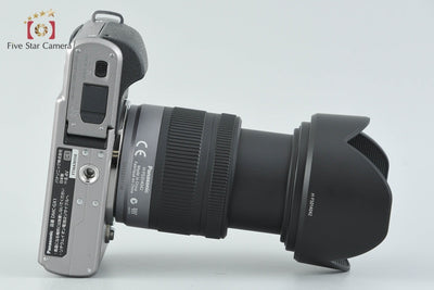 [Used] Panasonic LUMIX DMC-GX1 Blade Silver + G VARIO 14-42mm f/3.5-5.6 ASPH. MEGA O.I.S. H-FS014042 Low Shutter Count