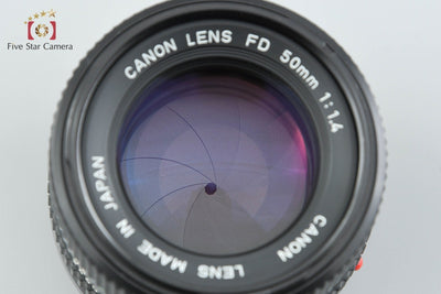 [Used] Canon New FD 50mm f/1.4