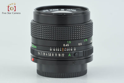 [Used] Canon New FD 50mm f/1.4