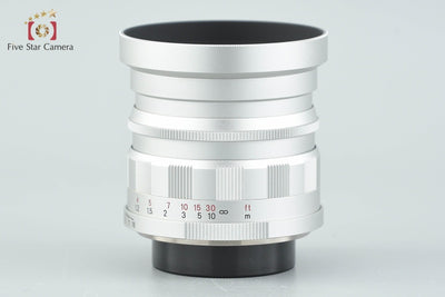 【Used】Voigtlander Nokton 50mm f/1.5 Aspherical Silver L39 Leica Screw Mount