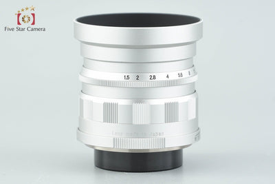 【Used】Voigtlander Nokton 50mm f/1.5 Aspherical Silver L39 Leica Screw Mount