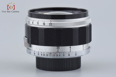 Used] Canon 50mm f/1.2 L39 Leica Screw Mount