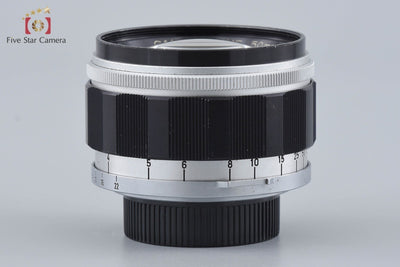 Used] Canon 50mm f/1.2 L39 Leica Screw Mount
