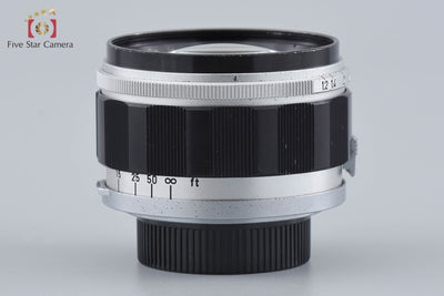 Used] Canon 50mm f/1.2 L39 Leica Screw Mount