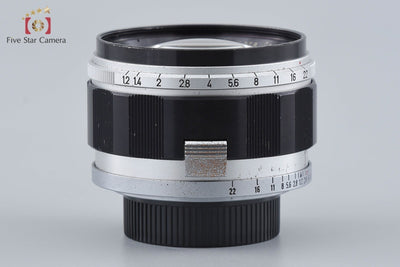 Used] Canon 50mm f/1.2 L39 Leica Screw Mount